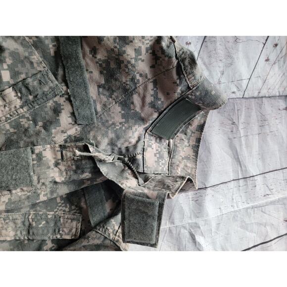 US Army ACU Combat Coat digital Camouflage Military Men's Medium - Picture 11 of 13